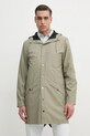Rains kurtka Long Jacket W3 zielony 12020.108