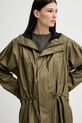 Rains giacca Bold Longest Jacket W3 12120.105 verde