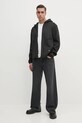 Кофта Rains Safi Fleece Hood Jacket T1 чорний 21900.01