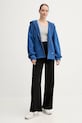 Mikina Rains Safi Fleece Hood Jacket T1 fialová 21900.109