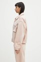 Filling Pieces kurtka jeansowa Denim różowy 78620769974