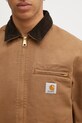 Bavlnená bunda Carhartt WIP Detroit Jacket hnedá I033112.00S02