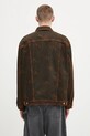 Rifľová bunda Martine Rose Oversized Denim 201WD06204 oranžová