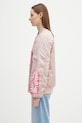 A Bathing Ape kurtka bomber Shark nylon twill różowy 1K80241005