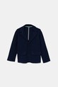 Детский хлопковый пиджак United Colors of Benetton трикотаж тёмно-синий 3KWYC600I.G.Seasonal