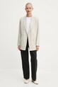 Bruuns Bazaar sacou din lana BBW4204 bej SS25