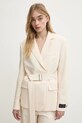 Пиджак MSGM 3841MDG24.257106 бежевый