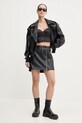 HUGO ramoneska 50530031 czarny SS25