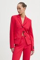 HUGO marynarka tkanina czerwony 50530458