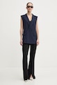 HUGO vestă 50533806 bleumarin SS25