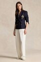 Odzież Polo Ralph Lauren marynarka wełniana 211910403 granatowy