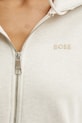 BOSS Orange bluza bawełniana 50531834 beżowy