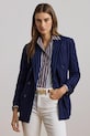 Lauren Ralph Lauren marynarka wełniana wełna granatowy 200957329