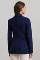 Vlnené sako Lauren Ralph Lauren 200957329 tmavomodrá SS25