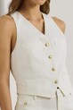 Oblečenie Bavlnená vesta Lauren Ralph Lauren 200957263 biela