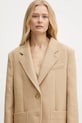 BOSS geaca de lana bej 50530891
