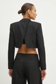 Ρούχα Μπλέιζερ με μίγμα μαλλιού Pinko 104699.A2CN μαύρο