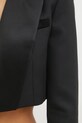 Μπλέιζερ με μίγμα μαλλιού Pinko 104699.A2CN μαύρο