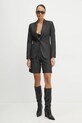 Піджак з домішкою вовни Karl Lagerfeld A1W14025 сірий SS25