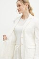 Twinset marynarka z domieszką lnu 251TT2140