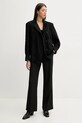 IRO blazer con aggiunta di lana WP100BILLAN nero SS25