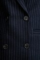 Вовняний піджак A.P.C. veste lucy WOARO.F03212 темно-синій