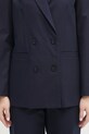 A.P.C. marynarka bawełniana veste lucy granatowy COHFU.F03212