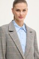 Вовняний піджак Pepe Jeans FLAVIA сірий PL402503