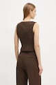 Îmbrăcăminte Guess vestă W5RH85.WGX02 maro