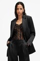 AllSaints marynarka SAE tkanina czarny W028QB