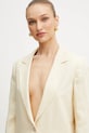 Marella marynarka lniana DALLAS beżowy 2513041144