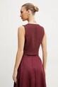 Îmbrăcăminte Marella vestă de in Emme by Marella 2515151012 burgundia
