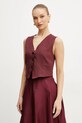 Marella vestă de in Emme by Marella burgundia 2515151012