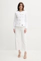 Versace Jeans Couture marynarka jeansowa 78HAS457.EW015TC2 biały SS25