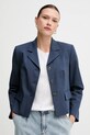 Sisley sacou cu captuseala bleumarin 290TLW02W