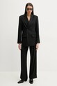 Піджак з домішкою вовни MM6 Maison Margiela S52BN0136.M35153 чорний SS25