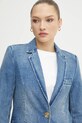 MICHAEL Michael Kors jacheta denim albastru MR510A7FAU