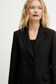 Σακάκι Weekend Max Mara μαύρο 2515041041600