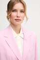 Шерстяной пиджак Weekend Max Mara фиолетовой 2515041091600
