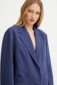 Weekend Max Mara marynarka granatowy 2515041052600