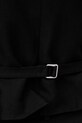 Weekend Max Mara vestă cu amestec de in 2515151012600 negru