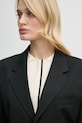 Blazer s příměsí vlny Filippa K černá 31533.FK