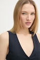 Μάλλινο γιλέκο ZADIG&VOLTAIRE σκούρο μπλε WWBL01913.404