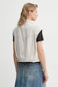 Odzież Levi's bezrękawnik SHRUNKEN 90S VEST 001W2 beżowy