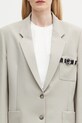Coperni blazer Belted Pocket Tailored beige COPV69F3004