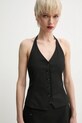 Prsluk Samsoe Samsoe SANEEM crna F25100157