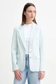 Îmbrăcăminte Guess sacou ANDREE W5GN59.WH9Y2 turcoaz