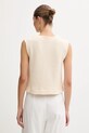 Odzież Calvin Klein marynarka lniana LV044B404G beżowy