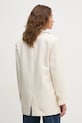 Abbigliamento Tommy Hilfiger giacca in lino misto WW0WW46167 beige