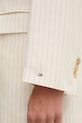 Tommy Hilfiger giacca in lino misto WW0WW46167 beige